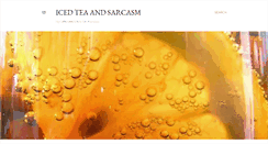 Desktop Screenshot of icedteaandsarcasm.com